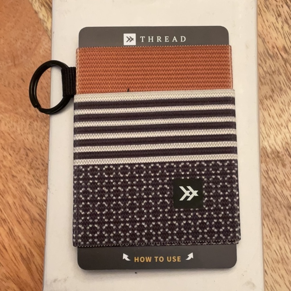 NWT Thread Compact Elastic Wallet - Picture 3 of 9
